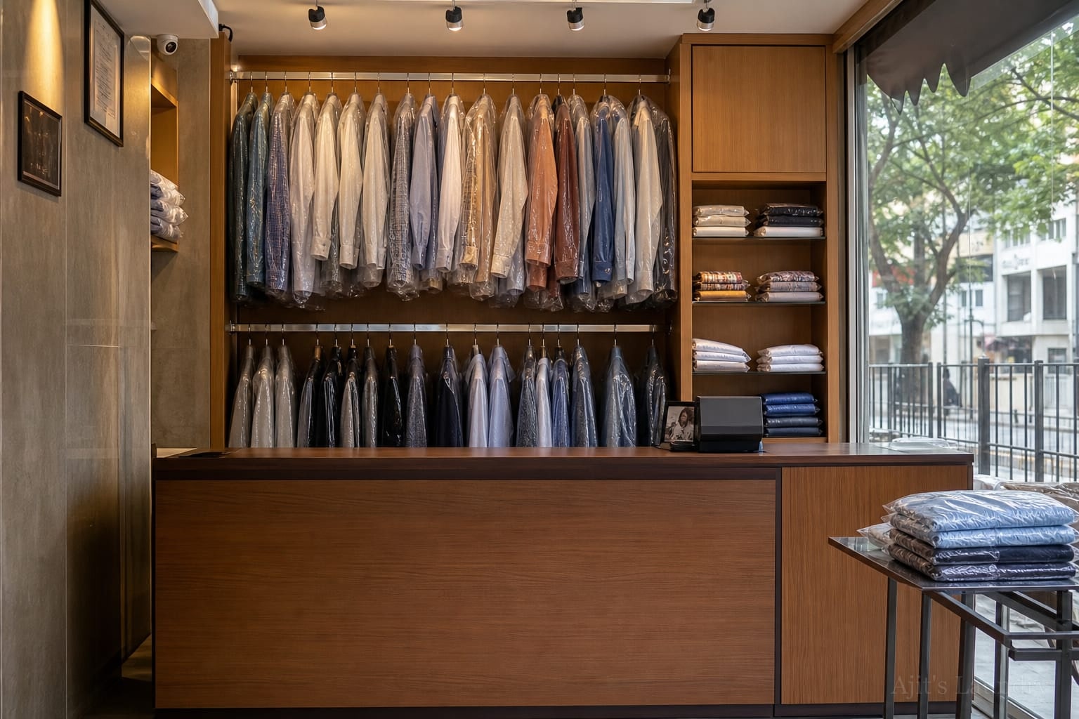Ajit's Laundry store interior