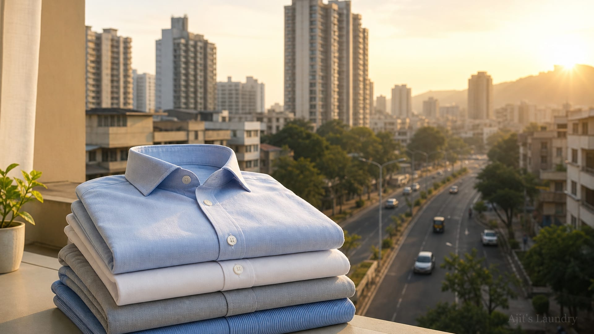 Laundry pickup coverage in Thane East
