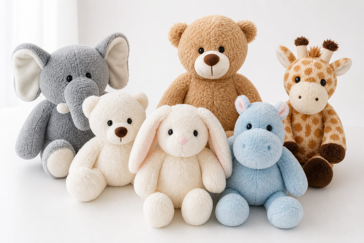 Final look after Soft Toy Cleaning at Ajit's Laundry Mulund